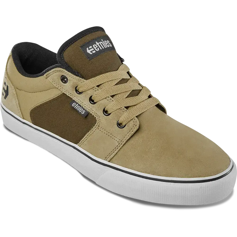 Barge Ls tan/brown/orange - skate shoes | etnies Official