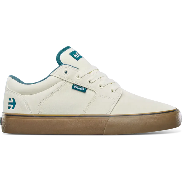 Barge Ls white/blue/gum - skate shoes | etnies Official