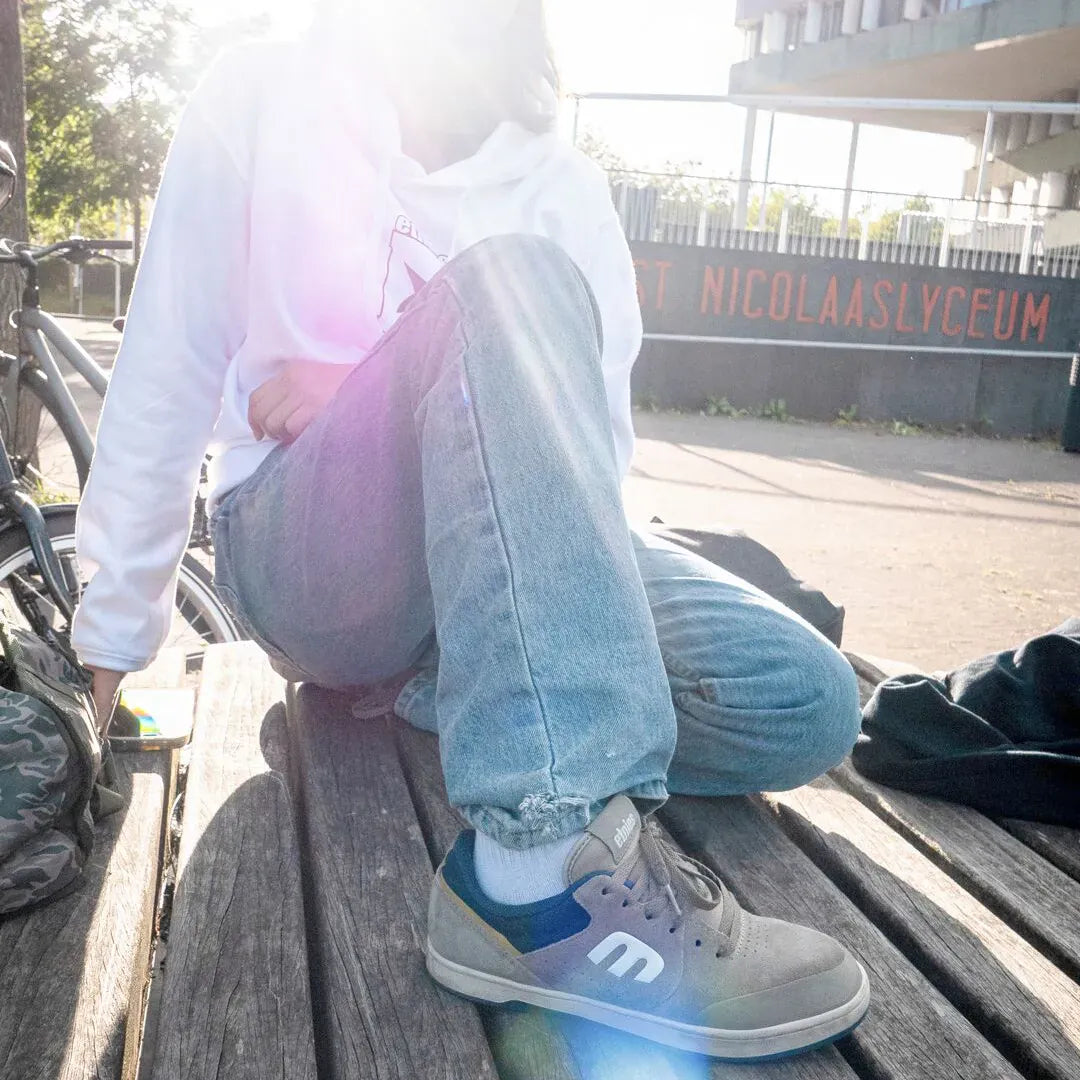 Marana Michelin Low - Top Shoe Green Blue | etnies Official Low-Top Shoe Etnies Skate Original Sustainability Gear