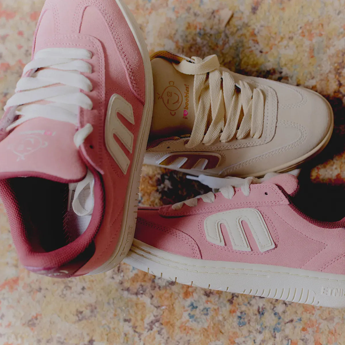 Locut X Keep A Breast - Pink Women Shoes | etnies Official Low-Top Shoe Etnies Skate Original Sustainability Gear