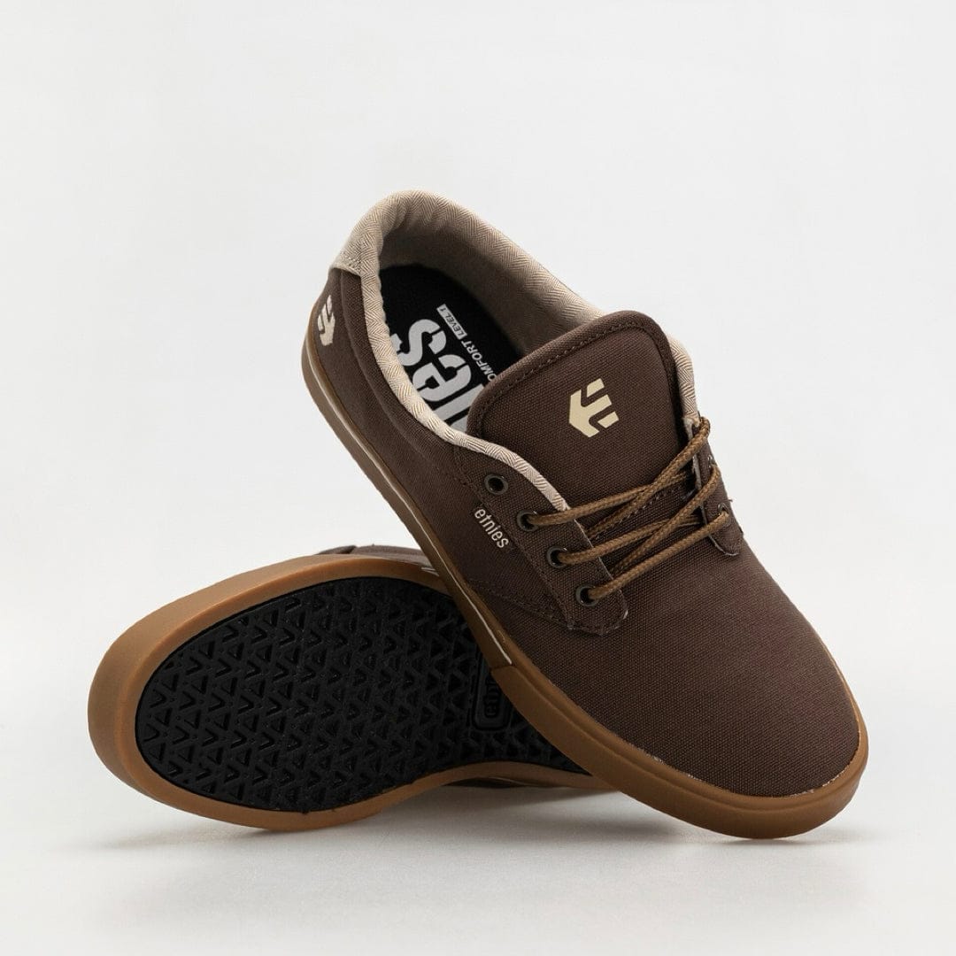 Jameson 2 Eco brown/tan/gum - skate shoes | etnies Official Low-Top Shoe Etnies Skate Original Sustainability Gear