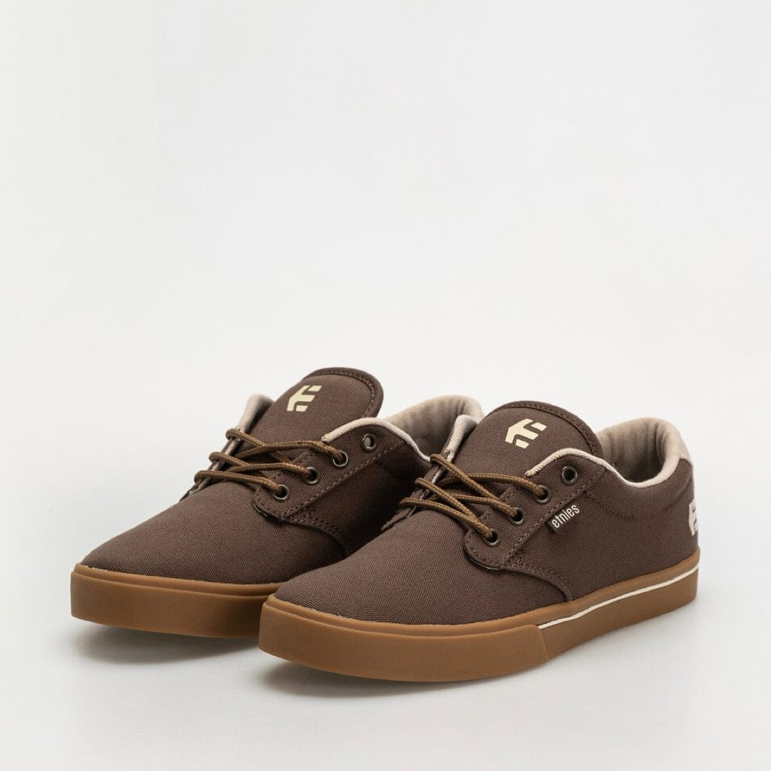 Jameson 2 Eco brown/tan/gum - skate shoes | etnies Official Low-Top Shoe Etnies Skate Original Sustainability Gear