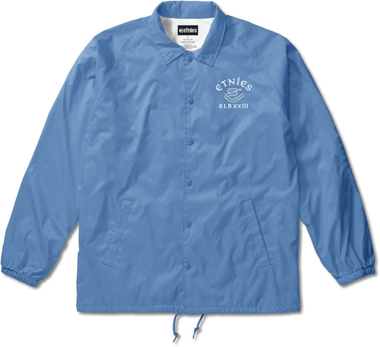 SLB coach jacket light blue – men's jacket | etnies Official Novelty Fleece Etnies Skate Original Sustainability Gear