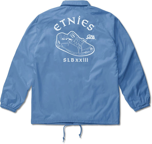 SLB coach jacket light blue – men's jacket | etnies Official Novelty Fleece Etnies Skate Original Sustainability Gear