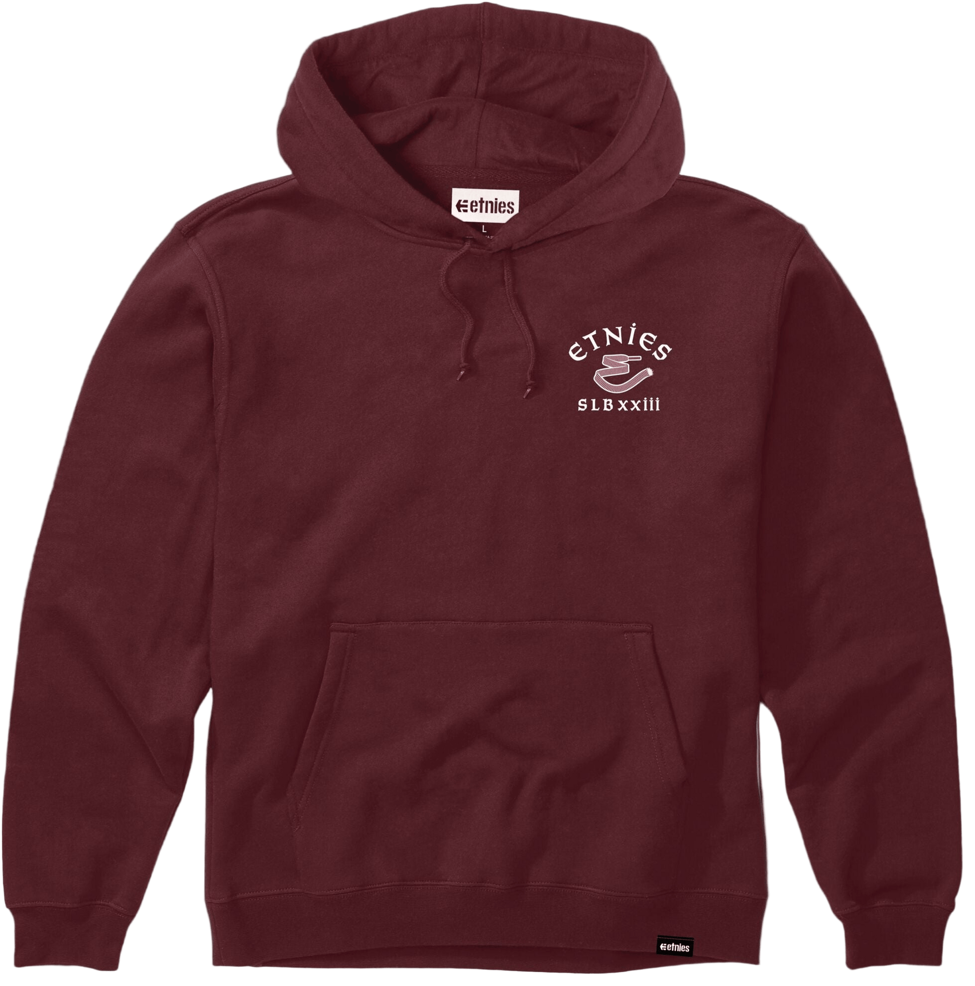 SLB pullover maroon – men's pullover | etnies Official S/S Basic T-Shirt Etnies Skate Original Sustainability Gear