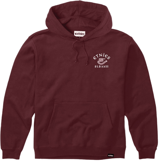 SLB pullover maroon – men's pullover | etnies Official S/S Basic T-Shirt Etnies Skate Original Sustainability Gear