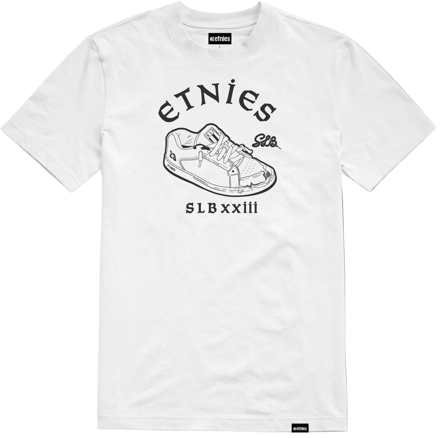 SLB x etnies tee white – men’s tee | etnies Official S/S Basic T-Shirt Etnies Skate Original Sustainability Gear