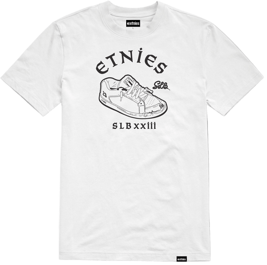 SLB x etnies tee white – men’s tee | etnies Official S/S Basic T-Shirt Etnies Skate Original Sustainability Gear