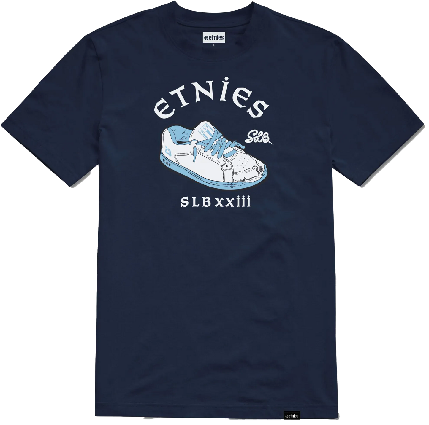 SLB x etnies tee navy – men’s tee | etnies Official S/S Basic T-Shirt Etnies Skate Original Sustainability Gear