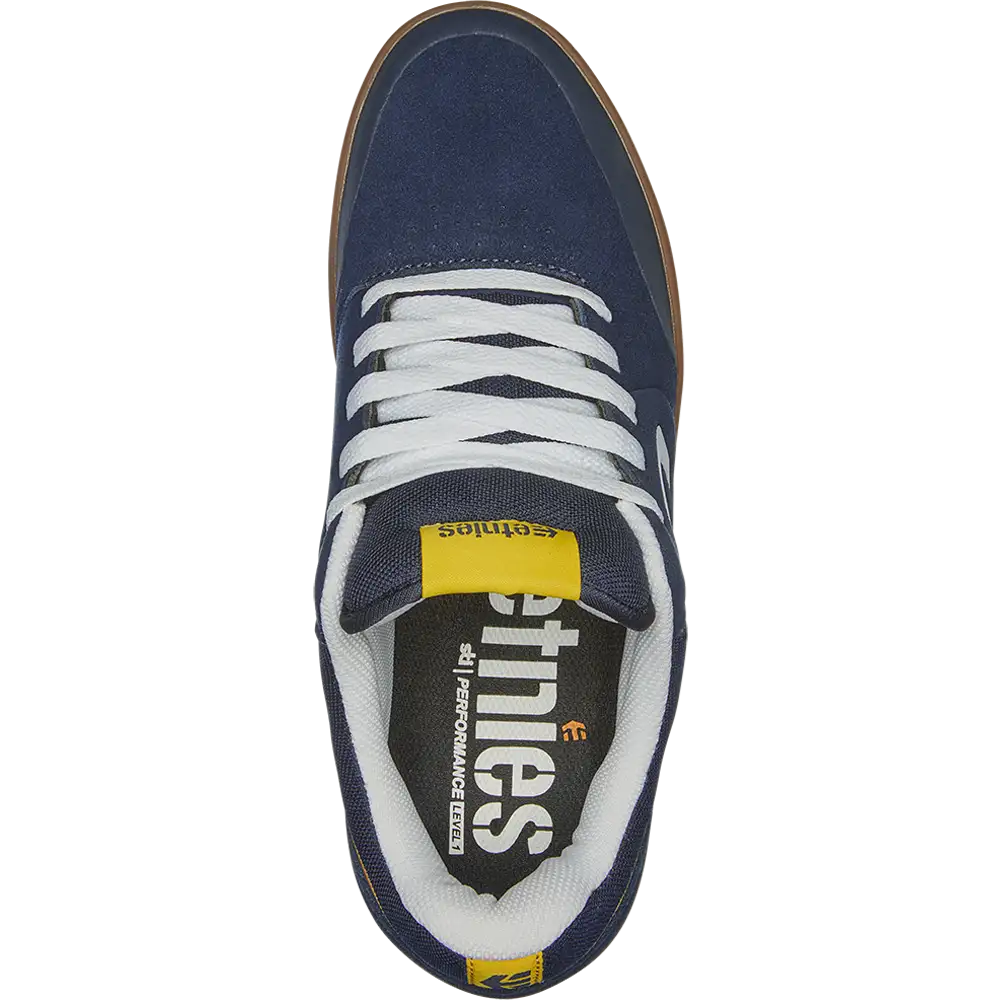 Marana Michelin navy/gum/yellow - skate shoes | etnies Official Low-Top Shoe Etnies Skate Original Sustainability Gear