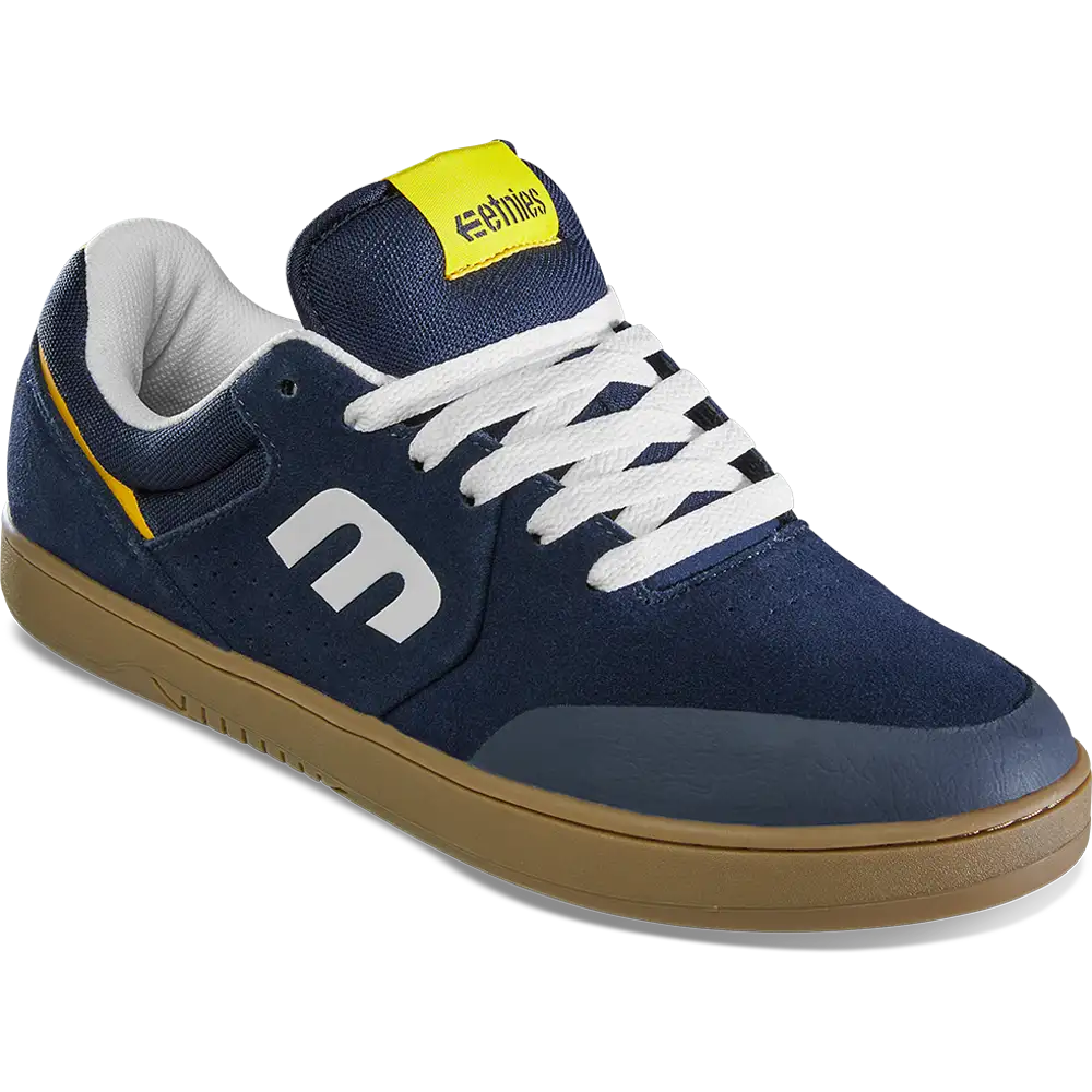 Marana Michelin navy/gum/yellow - skate shoes | etnies Official Low-Top Shoe Etnies Skate Original Sustainability Gear