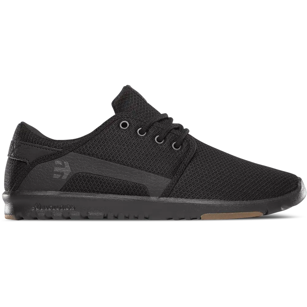 Scout black/gum - skate shoes | etnies Official Low-Top Shoe Etnies Skate Original Sustainability Gear
