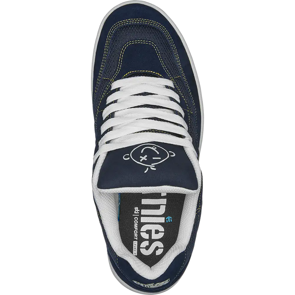 Snake navy/white/yellow - skate shoes | etnies Official Low-Top Shoe Etnies Skate Original Sustainability Gear