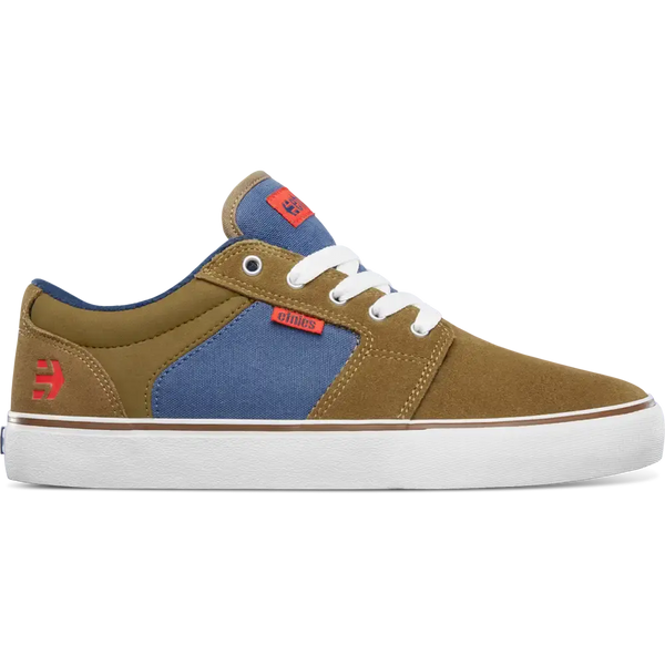 Scarpe Da Skate Etnies Barge LS - Uomo, Suola In Gomma, Tomaia In Suede E Tela, Design Vulcanizzato - Foto 3