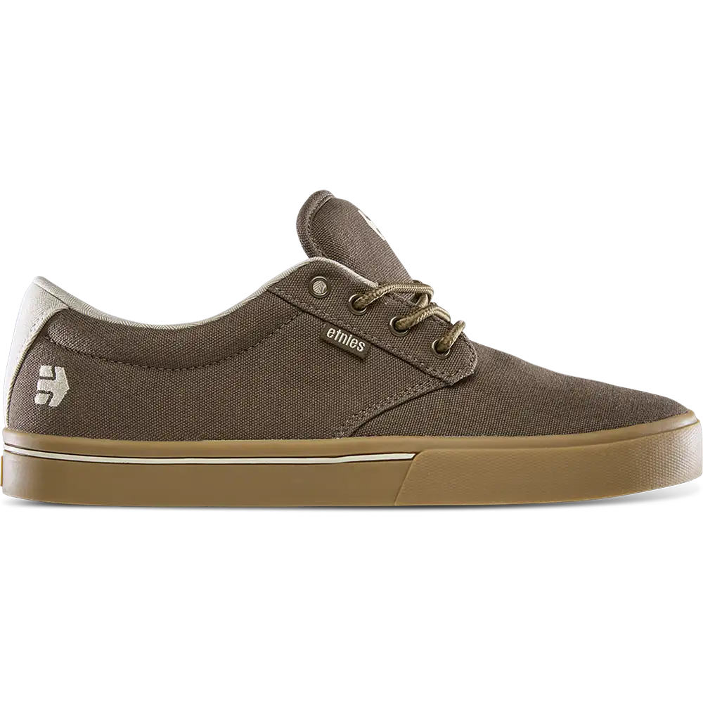 Jameson 2 Eco brown/tan/gum - skate shoes | etnies Official Low-Top Shoe Etnies Skate Original Sustainability Gear