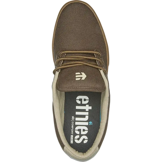Jameson 2 Eco brown/tan/gum - skate shoes | etnies Official Low-Top Shoe Etnies Skate Original Sustainability Gear