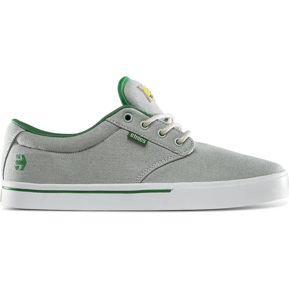 Jameson 2 Eco X Tftf grey/green - skate shoes | etnies Official Low-Top Vulcanized Etnies Skate Original Sustainability Gear