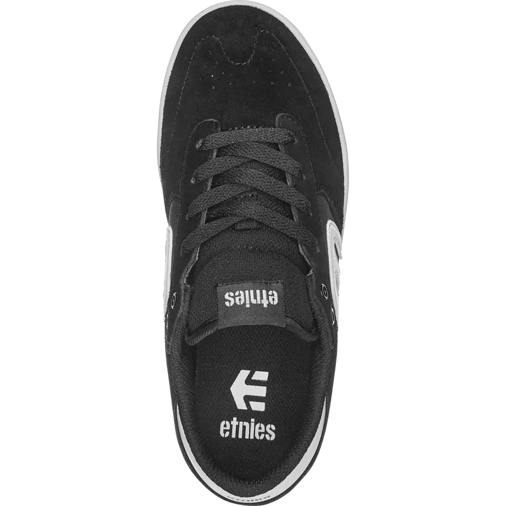 Windrow Kids black/white/gum - skate shoes | etnies Official Low-Top Shoe Etnies Skate Original Sustainability Gear