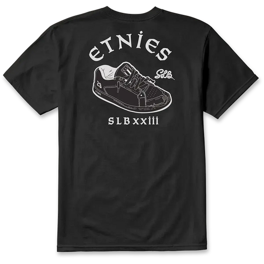 Slb Flag Tee white - t-shirt | etnies Official S/S Basic T-Shirt Etnies Skate Original Sustainability Gear