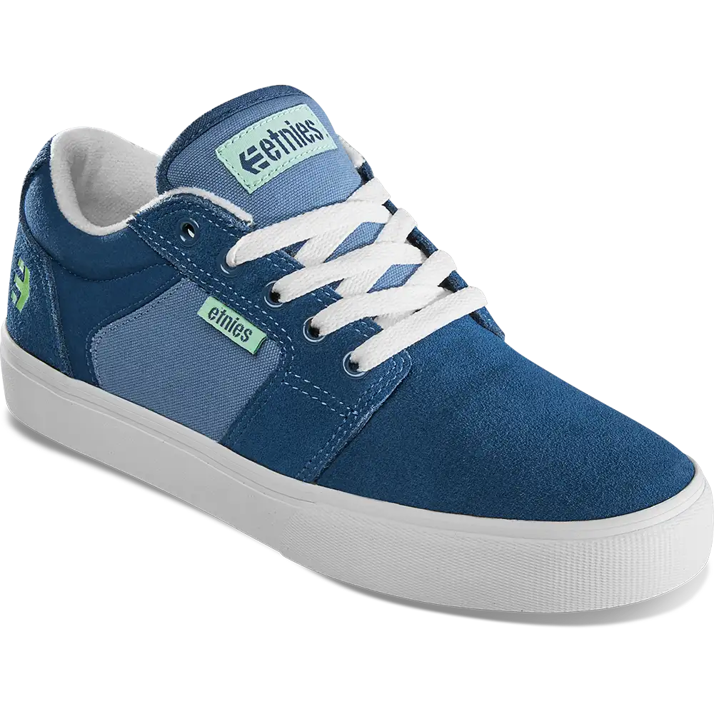 Barge Ls Kids teal - skate shoes | etnies Official Low-Top Shoe Etnies Skate Original Sustainability Gear