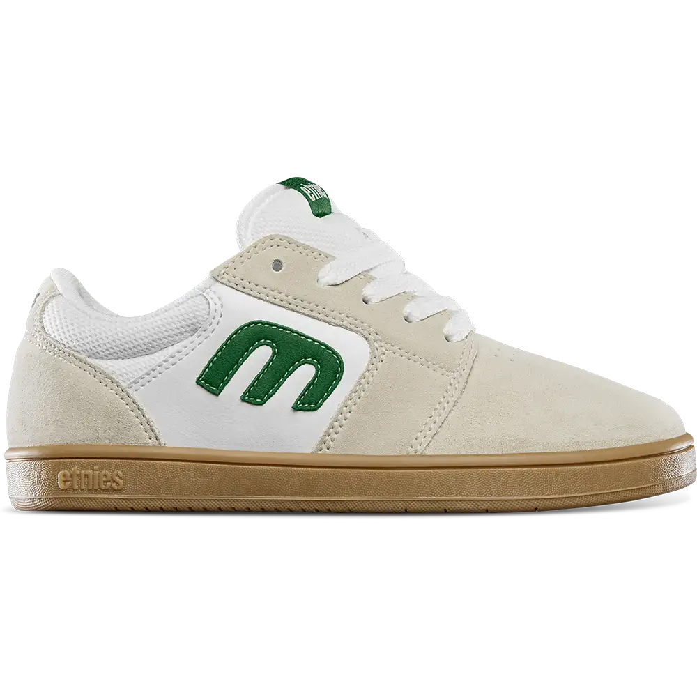 Cresta Kids white/green/gum - skate shoes | etnies Official Low-Top Shoe Etnies Skate Original Sustainability Gear