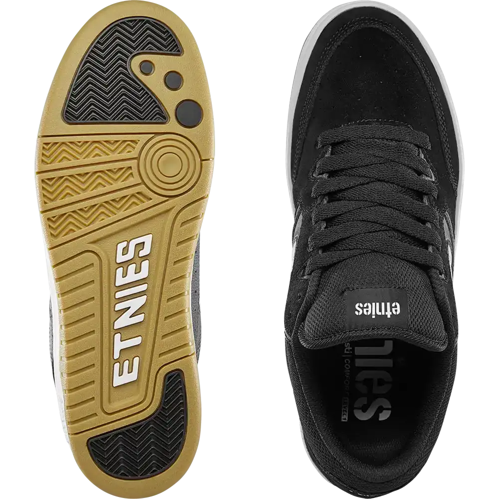 Loot black/white - skate shoes | etnies Official Low-Top Shoe Etnies Skate Original Sustainability Gear