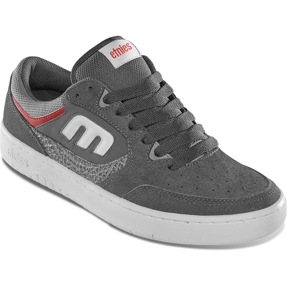 Loot grey/light grey/red - skate shoes | etnies Official Low-Top Shoe Etnies Skate Original Sustainability Gear