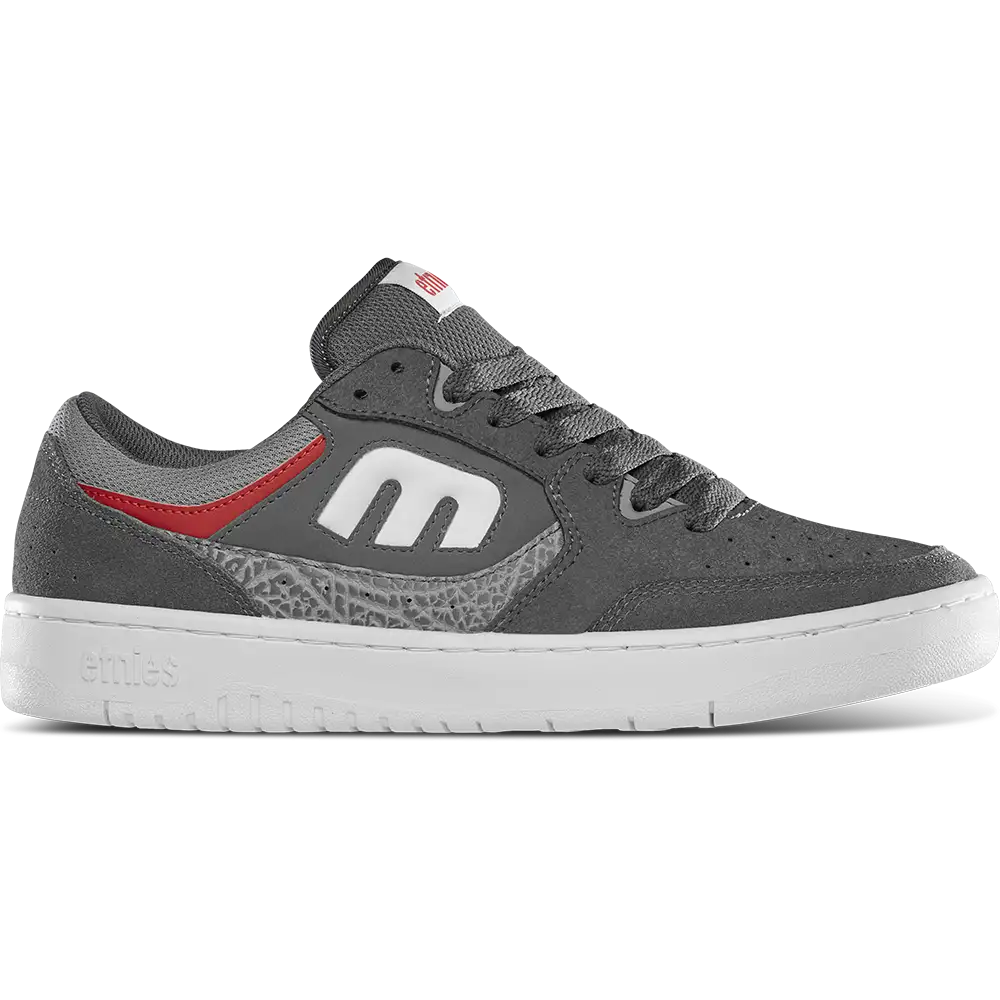 Loot grey/light grey/red - skate shoes | etnies Official Low-Top Shoe Etnies Skate Original Sustainability Gear