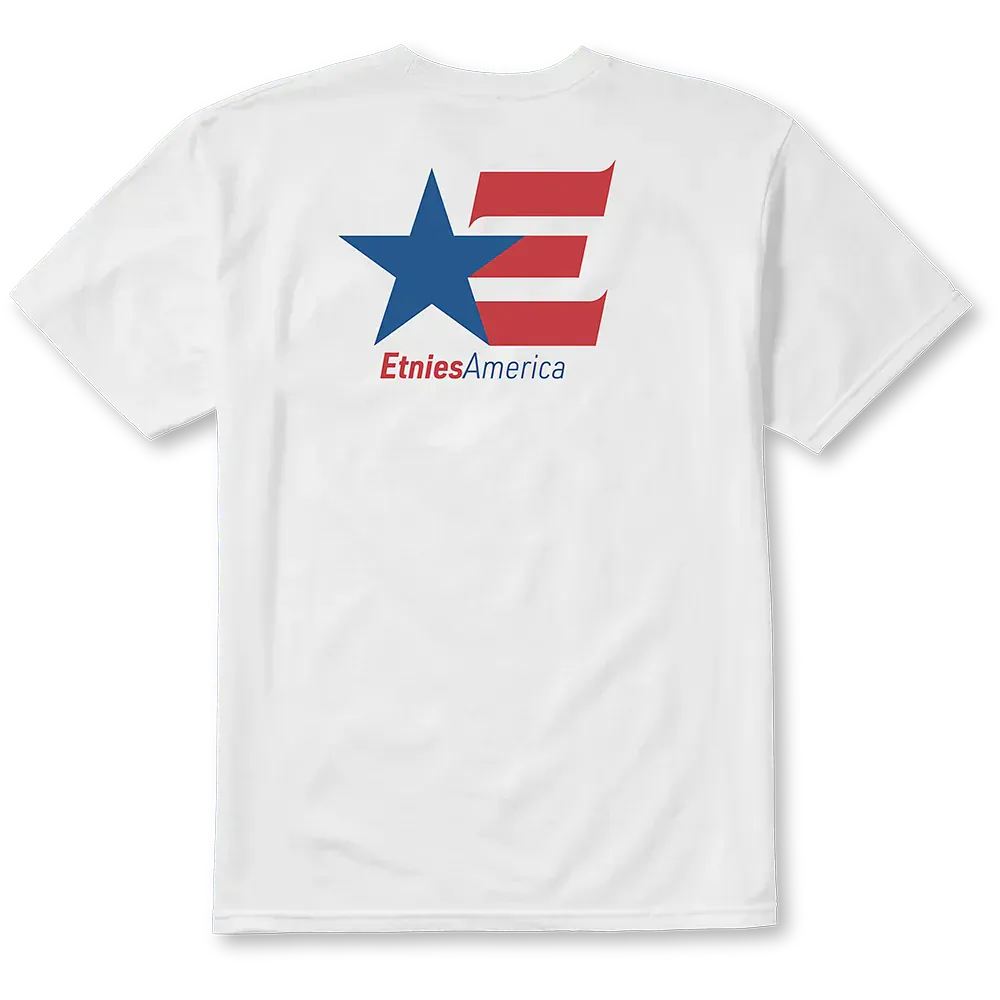 America Tee S/S Basic T-Shirt Etnies Skate Original Sustainability Gear