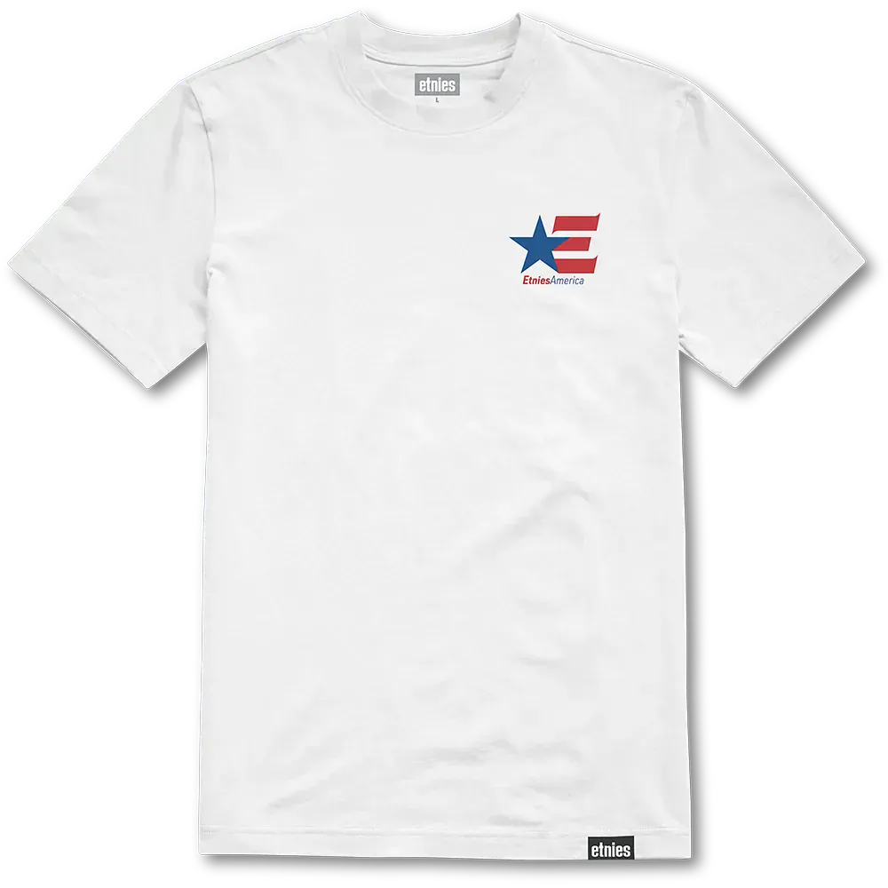 America Tee S/S Basic T-Shirt Etnies Skate Original Sustainability Gear