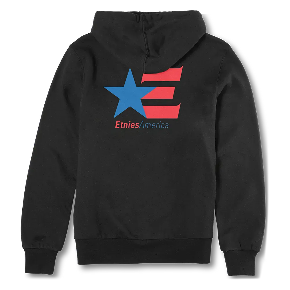 America Zip Hoodie Screen Hooded Fleece Etnies Skate Original Sustainability Gear