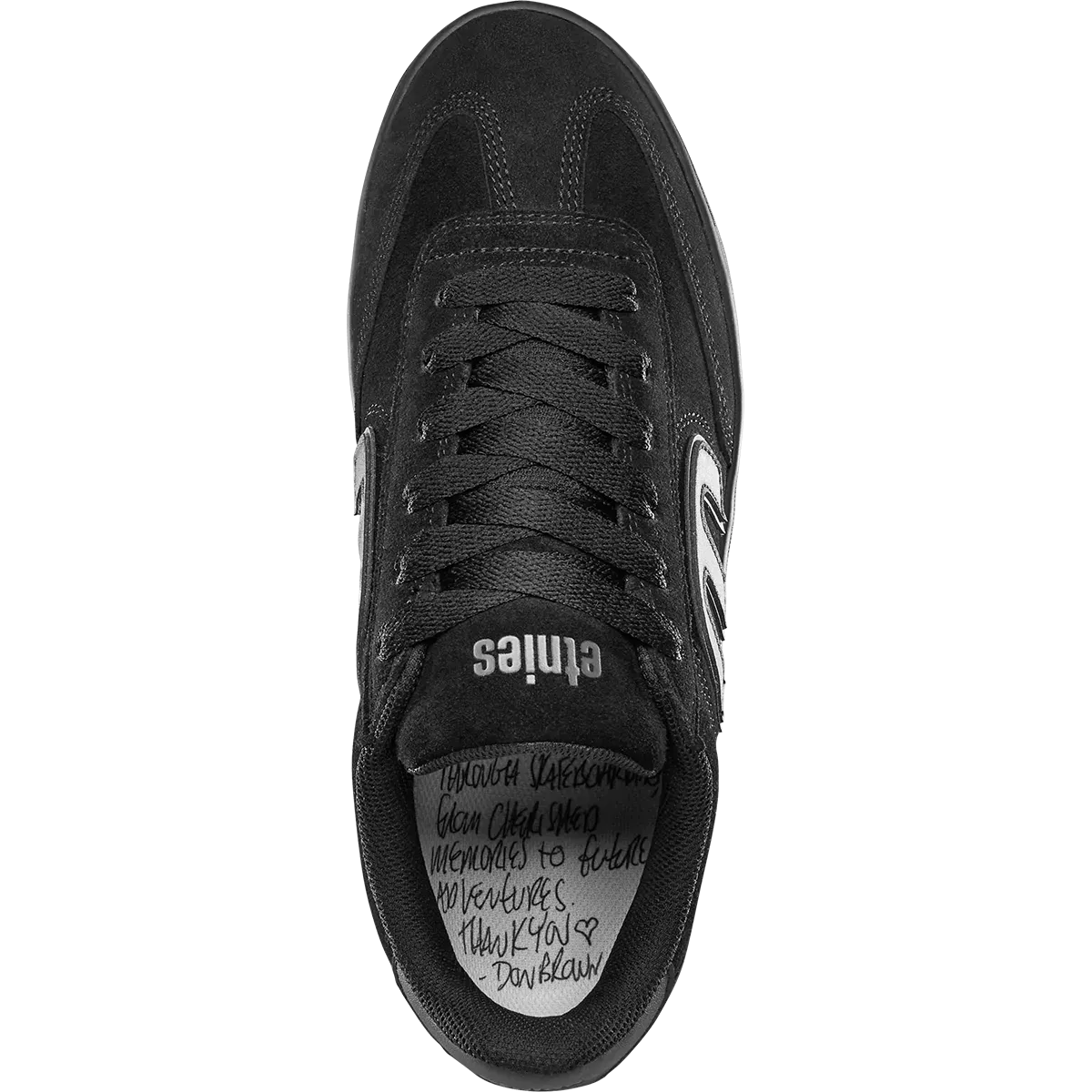Locut black/black/black - skate shoes | etnies Official Low-Top Shoe Etnies Skate Original Sustainability Gear