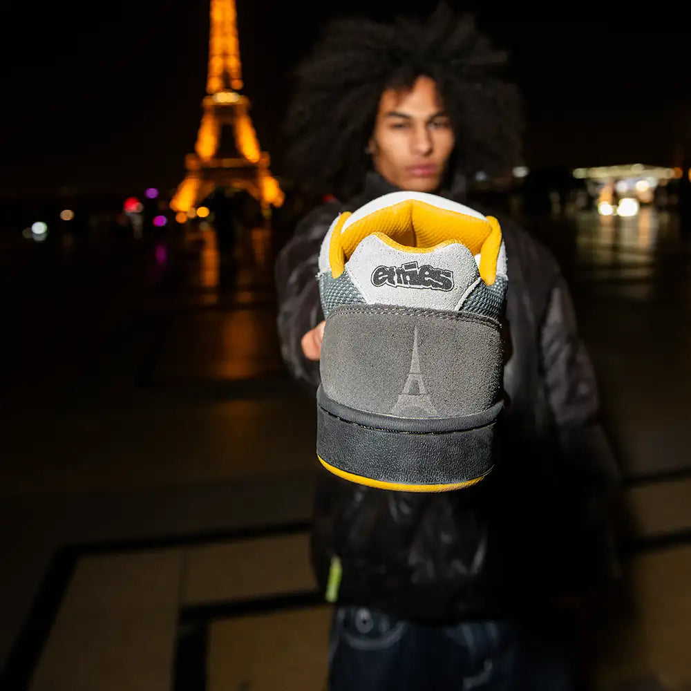 Snake grey/yellow - skate shoes | etnies Official Low-Top Shoe Etnies Skate Original Sustainability Gear