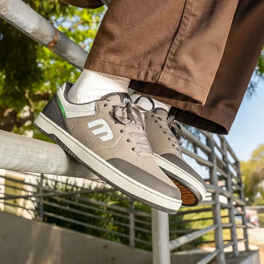 Marana Michelin Low - Top Shoe Grey Black | etnies Official Low-Top Shoe Etnies Skate Original Sustainability Gear