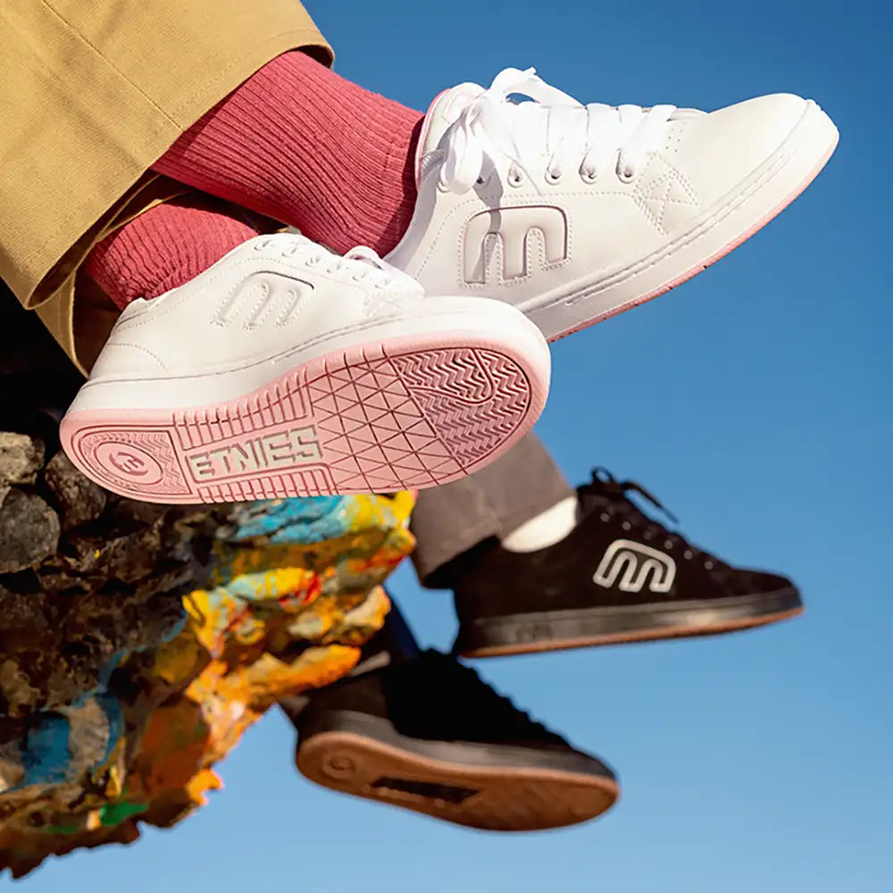 Callicut Womens white/pink - skate shoes | etnies Official Low-Top Shoe Etnies Skate Original Sustainability Gear