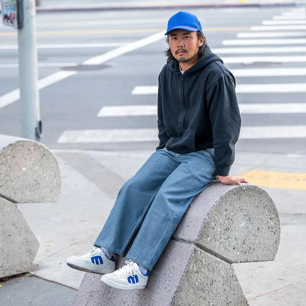 Locut white/blue - skate shoes | etnies Official Low-Top Shoe Etnies Skate Original Sustainability Gear