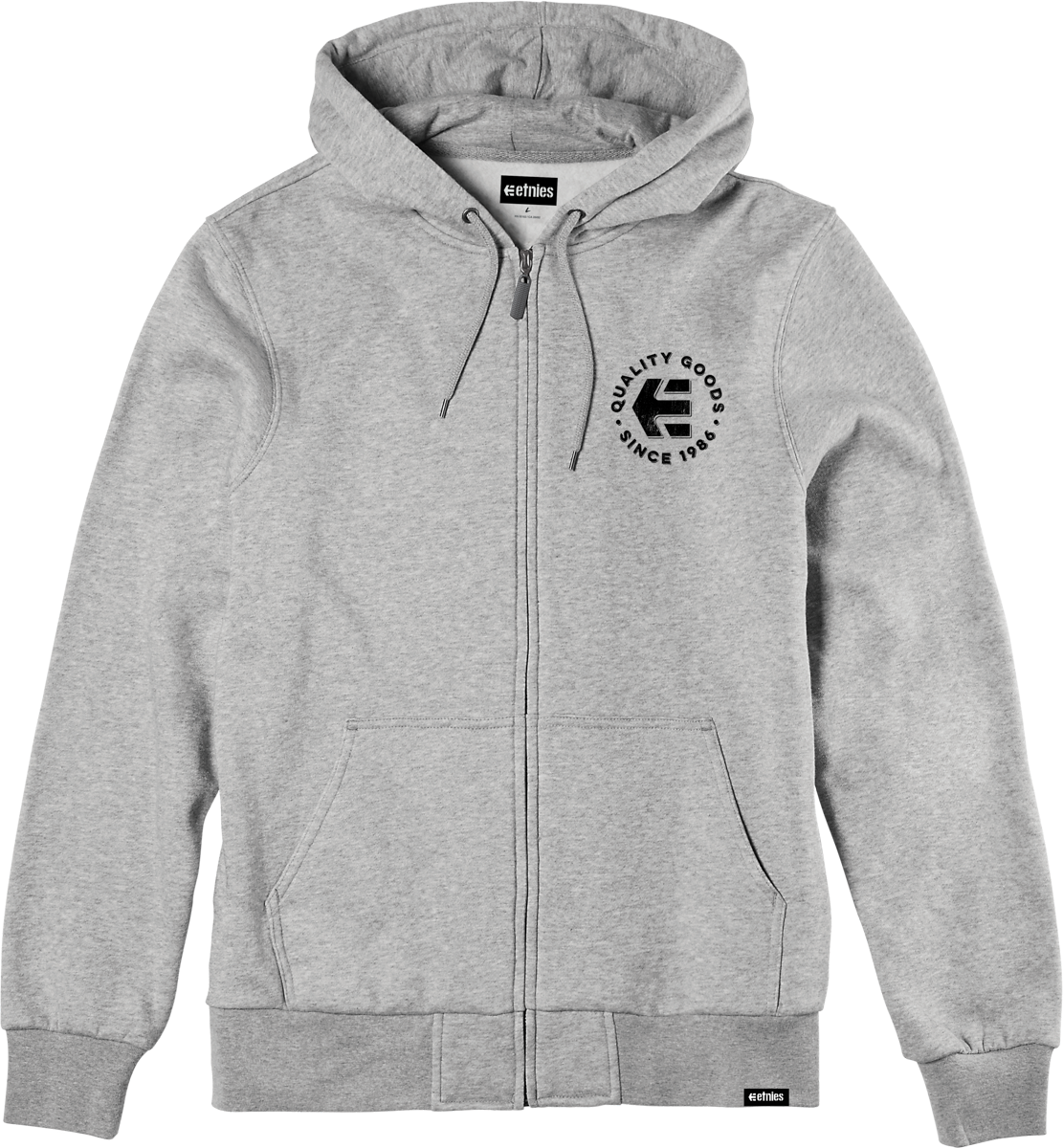 Etnies zip up hoodie hotsell
