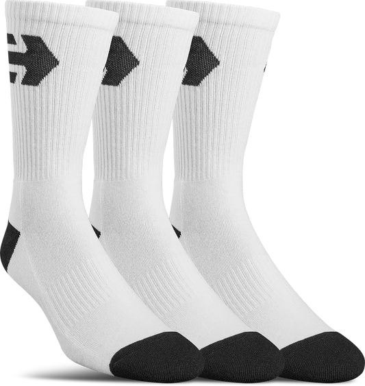Skate Shoes Sock - made for skateboarding | etnies Official Crew Sock Etnies WHITE / ONE SIZE Skate Original Sustainability Gear 4140001317.100.OS.1ST 889262676075